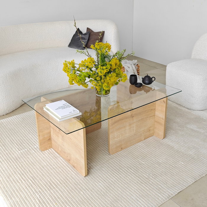 Hanah Home Mesa de Centro Giona - Sapphire